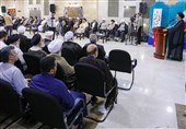 دیدار نمایندگان بعثه های مراجع عظام تقلید با سرپرست حجاج ایرانی