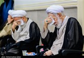 مراسم عزاداری شهادت امام باقر(ع) در دفتر رهبر انقلاب - قم