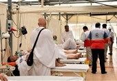 346000 خدمت درمانی به حجاج ارائه شد/ بستری 87 زائر ایرانی در بیمارستان‌های عربستان