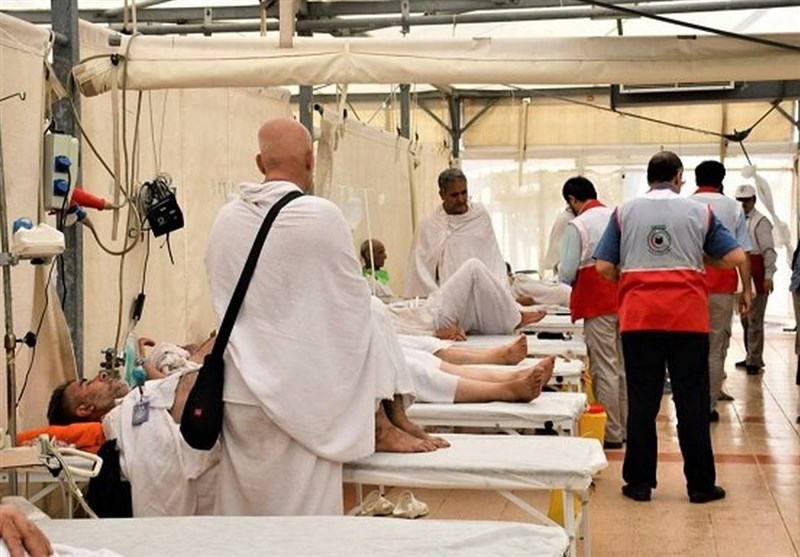 346000 خدمت درمانی به حجاج ارائه شد/ بستری 87 زائر ایرانی در بیمارستان های عربستان