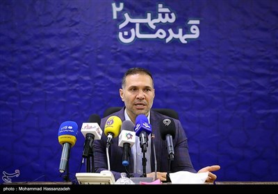 نشست خبری حسین اوجاقی مدیرعامل سازمان ورزش شهرداری تهران