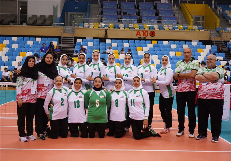 والیبال نشسته قهرمانی آسیا| صدرنشینی و صعود مقتدرانه تیم بانوان ایران به نیمه نهایی