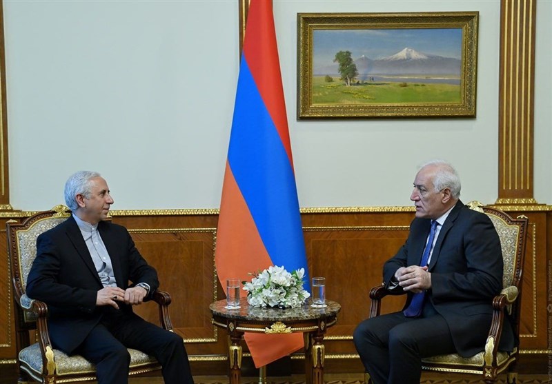 رئیس جمهور ارمنستان: حمایت جمهوری اسلامی ایران را احساس کردیم