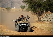 مسابقات بهداری در رزم نیروی زمینی سپاه در کازرون