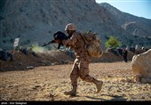 مسابقات بهداری در رزم نیروی زمینی سپاه در کازرون