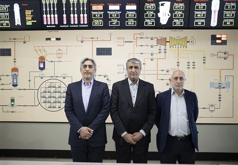 رونمایی از نخستین شبیه ساز راکتور هسته‌ای در ایران