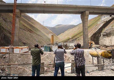 فاز دو آزادراه تهران شمال در آستانه بهره برداری