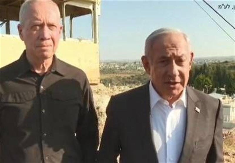 حضور نتانیاهو در یک پایگاه نظامی نزدیک جنین