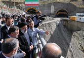 برعایة رئیس الجمهوریة ..افتتاح الجزء الثانی من طریق &quot; طهران - شمال &quot; السریع