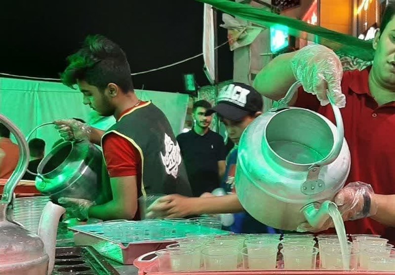 میهمانی بزرگ عید غدیر در جوار سواحل خلیج فارس + فیلم