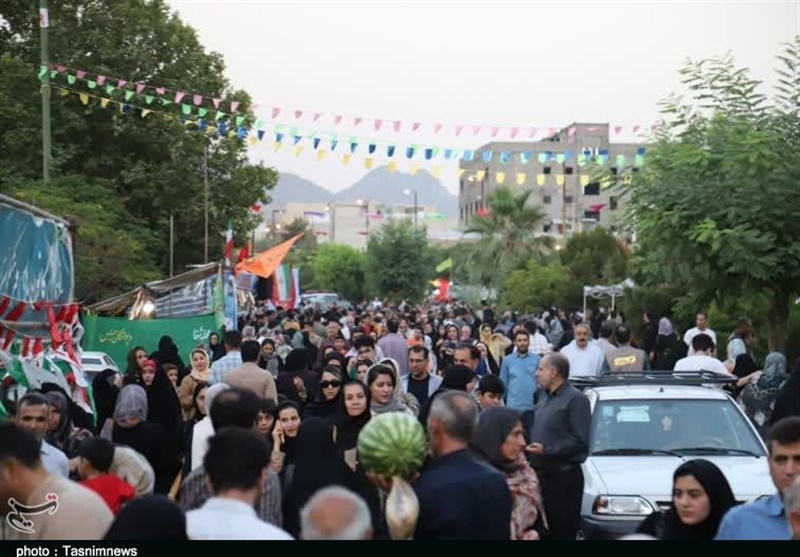 ۱۲۵ مجموعه مردمی پای ‌مهمانی بزرگ عید غدیر ‌خرم‌آباد آمدند