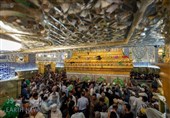 حضور بیش از 3 میلیون زائر در بارگاه امام علی(ع) در عید غدیر