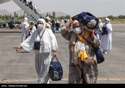 بازگشت اولین کاروان حجاج آذربایجان غربی