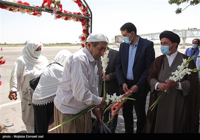 بازگشت اولین کاروان حجاج آذربایجان غربی