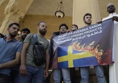  خشم نمازگزاران لبنانی از رژیم صهیونیستی و سوئد 