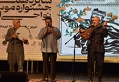 هنرنمایی عاشیق‌های تبریز ی در شب پایانی ‌جشنواره موسیقی نواحی ایران ‌