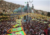 برگزاری جشن عید غدیر در زیارت سخی کابل +تصاویر