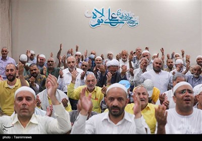 نخستین مراسم دعای کمیل زائران ایرانی بعد از ایام تشریق