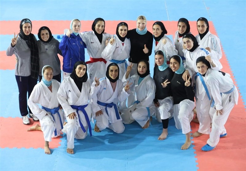 برگزاری تمرینات ملی‌پوشان کاراته بانوان با تیم ملی روسیه