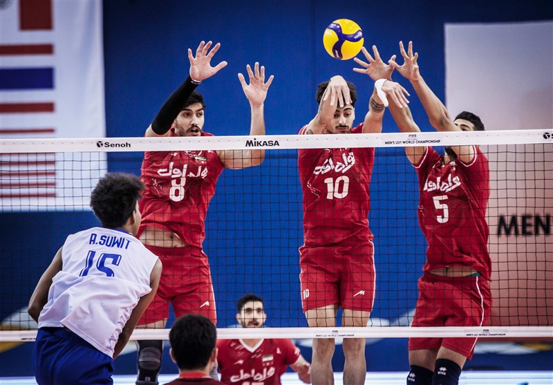 والیبال جوانان جهان| ایران با شکست آرژانتین فینالیست شد