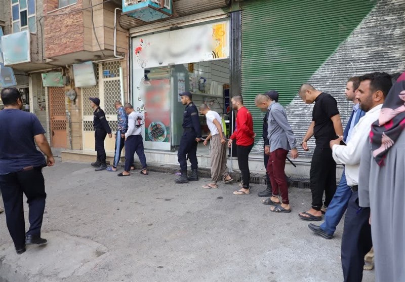 دستگیری 11 اراذل و اوباش مسلح  در فلاورجان