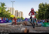 نمایش مهارت و شور موتورسواران اردبیلی + فیلم