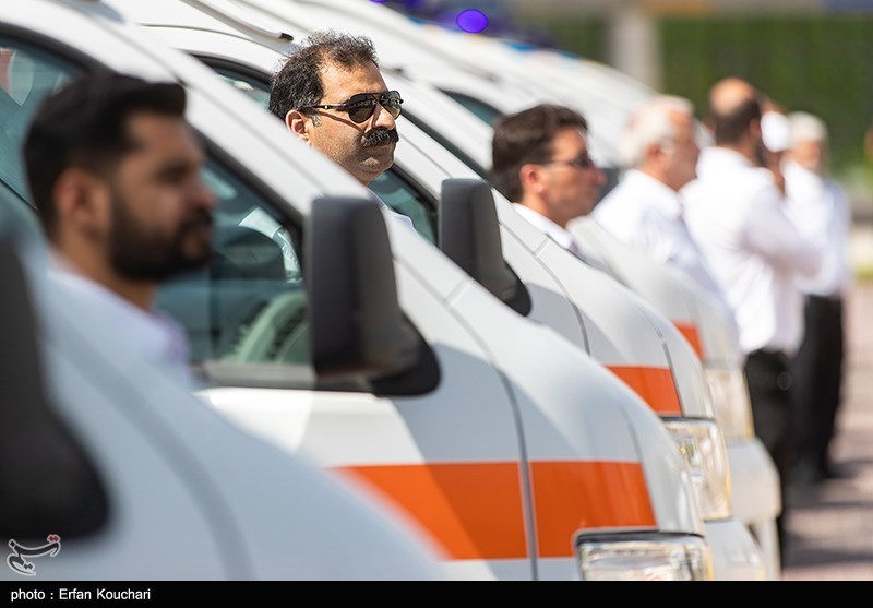 «شهید القدس»| استقرار 12 دستگاه آمبولانس و اتوبوس آمبولانس در محدوده گلزار شهدای کرمان