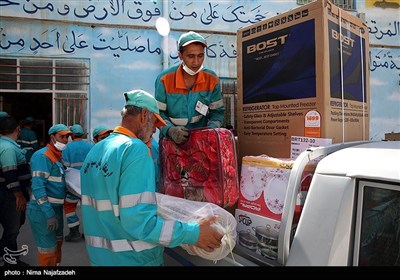 اهدای ٢٨ سری کمک هزینه جهیزیه به خانواده‌های محروم - مشهد