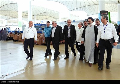 بازدید سرپرست حجاج ایرانی از فرودگاه جده