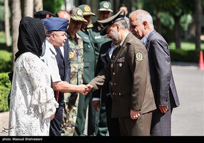 دیدار وزرای دفاع بولیوی و ایران