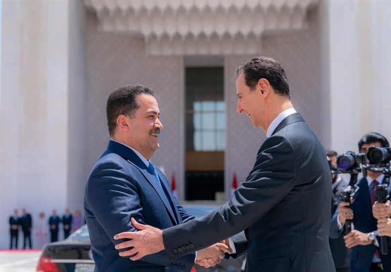 نخست‌وزیر عراق در دمشق با بشار اسد دیدار کرد