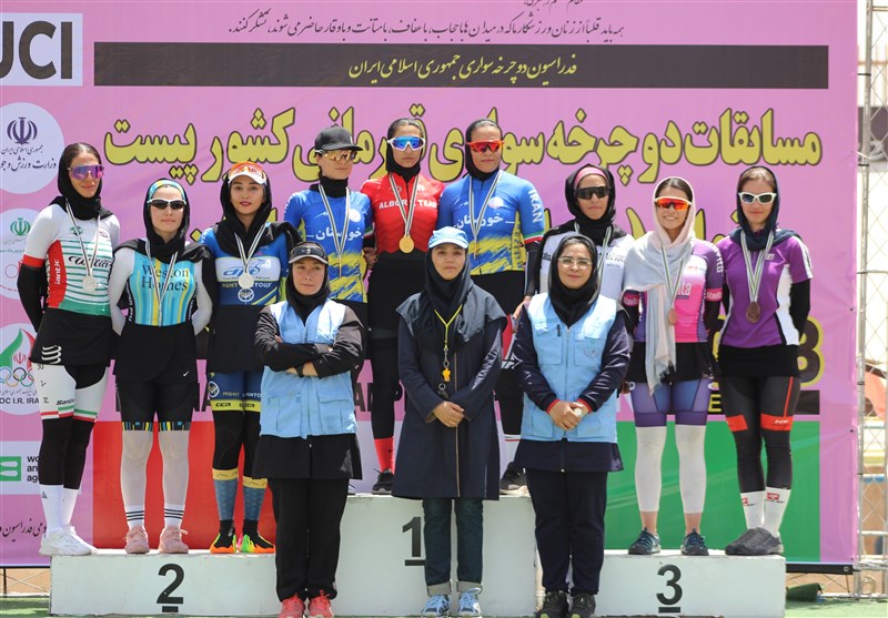 قهرمانی تهران در مسابقات دوچرخه‌سواری پیست بانوان کشور