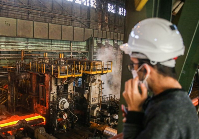 إنتاج إیران من الفولاذ یشهد نموا بنسبة 10.5 بالمائة فی الربع الأول من العام