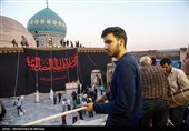 برپایی خیمه عزای محرم در امامزاده موسی مبرقع (ع)