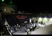 برپایی خیمه عزای محرم در امامزاده موسی مبرقع (ع)