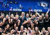تیم زنان ترکیه، قهرمان لیگ ملت‌های والیبال شد
