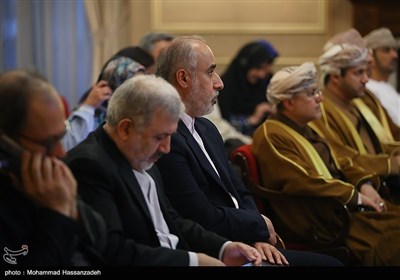 نشست خبری مشترک بدر بن حمد البوسعیدی و حسین امیرعبداللهیان وزرای امور خارجه ایران و عمان