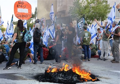  ۶۷ درصد صهیونیست‌ها نگران آغاز جنگ داخلی در اسرائیل هستند 