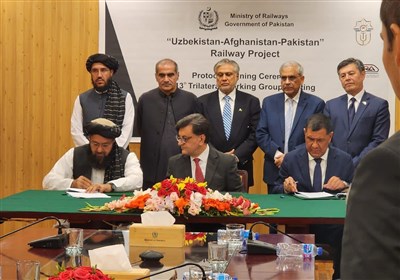  توافق افغانستان-پاکستان-ازبکستان برای پروژه خط آهن «افغان ترانس» 