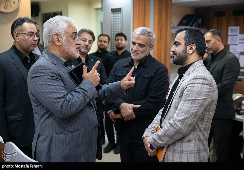 حضور محمدمهدی تهرانچی رئیس دانشگاه آزاد اسلامی در خبرگزاری تسنیم
