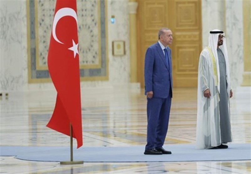 دیدار اردوغان و رئیس امارات