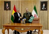 Iran, Bolivia Sign MoU on Defense, Security Affairs