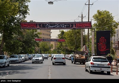 رنگ و بوی ماه محرم بر چهره شهر شیراز