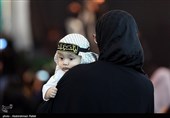 مراسم شیرخوارگان حسینی در همدان