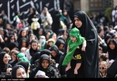 مراسم شیرخوارگان حسینی در قزوین 