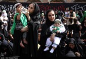مراسم شیرخوارگان حسینی در قزوین 