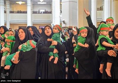 مراسم شیرخوارگان حسینی در شیراز 