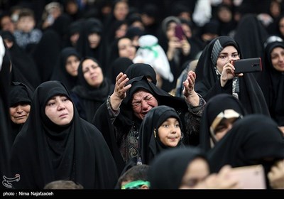 مراسم شیرخوارگان حسینی در مشهد 