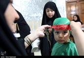 مراسم شیرخوارگان حسینی در مشهد 