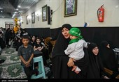 مراسم شیرخوارگان حسینی در حرم مطهر عبدالعظیم حسنی (ع)